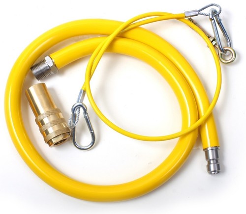 Gelbe gasleitung flexi - 1/2",
